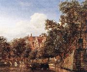 HEYDEN, Jan van der View of the Westerkerk, Amsterdam  sf china oil painting reproduction